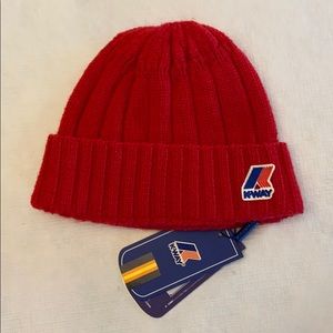 Child’s K-Way designer winter hat